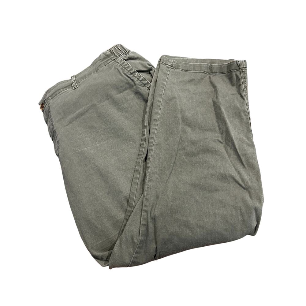 Old Navy Army Green Stretch Waist Pant size 24